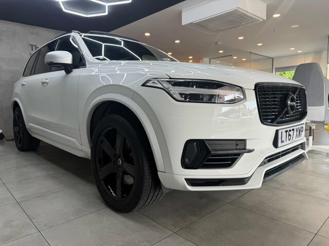 Volvo XC90 2017 2.0H T8 Twin Engine 10.4Kwh R-design Pro White #2