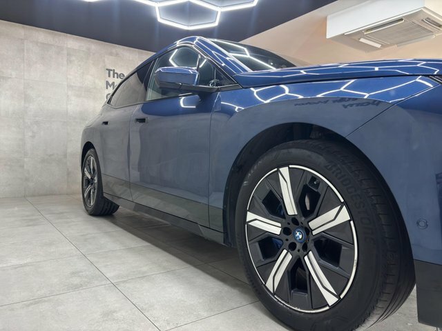 BMW iX 2022 40 76.6Kwh M Sport Edition Xdrive BP72NFT Blue #4