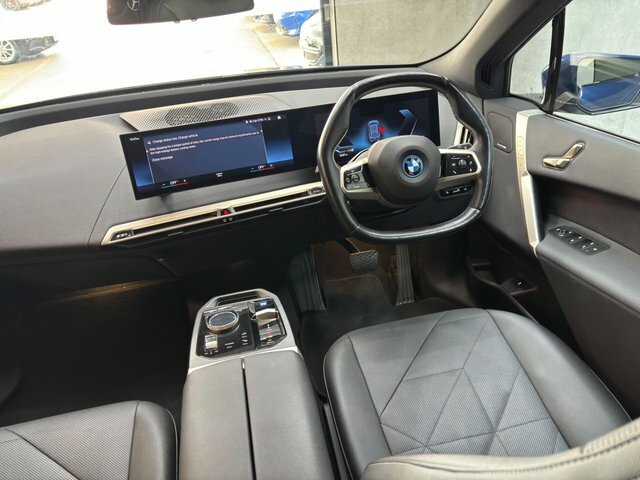 BMW iX 2022 40 76.6Kwh M Sport Edition Xdrive BP72NFT Blue #3