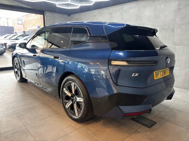 BMW iX 2022 40 76.6Kwh M Sport Edition Xdrive BP72NFT Blue #2