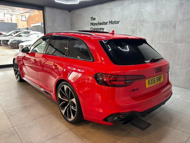 Audi RS4 Avant 2018 2.9 Tfsi V6 Tiptronic Quattro Euro 6 Ss Red #2