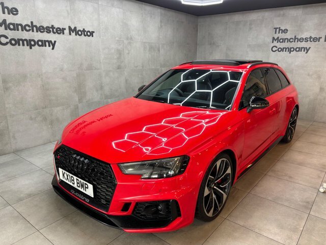 Audi RS4 Avant 2018 2.9 Tfsi V6 Tiptronic Quattro Euro 6 Ss KX18BMP Red #6