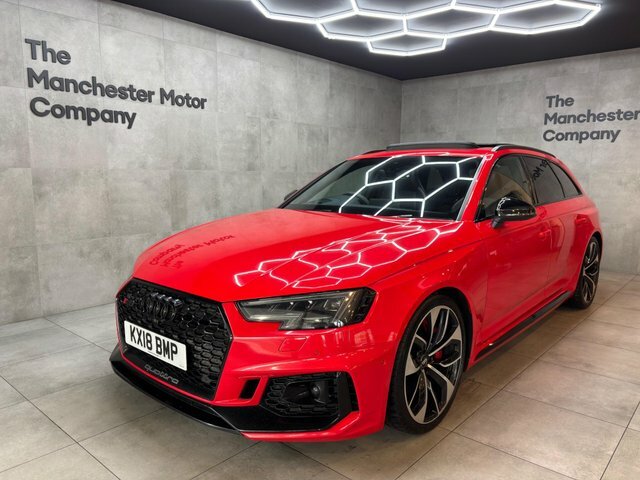 Audi RS4 Avant 2018 2.9 Tfsi V6 Tiptronic Quattro Euro 6 Ss Red