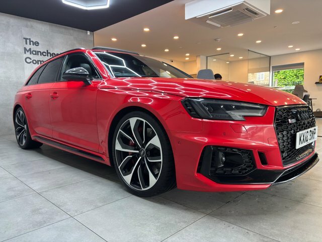 Audi RS4 Avant 2018 2.9 Tfsi V6 Tiptronic Quattro Euro 6 Ss KX18BMP Red #5