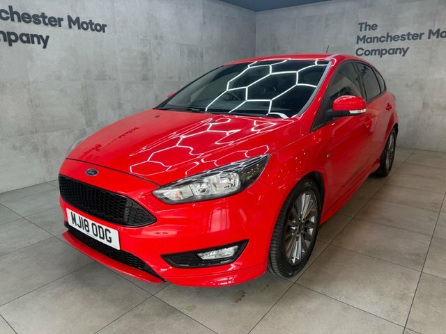Ford Focus 2018 1.0T Ecoboost St-line Euro 6 Ss Red