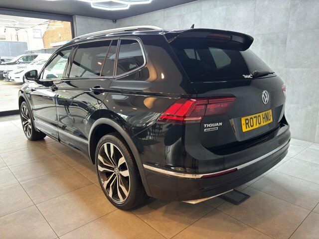 Volkswagen Tiguan Allspace 2020 1.5 Tsi Evo R-line Tech Dsg Euro 6 Ss RO70HNU Black #3