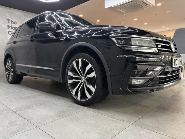 Volkswagen Tiguan Allspace 2020 1.5 Tsi Evo R-line Tech Dsg Euro 6 Ss RO70HNU Black #2