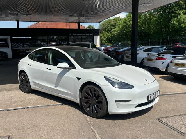 Tesla Model 3 2022 Dual Motor Performance 4Wde Perfo White