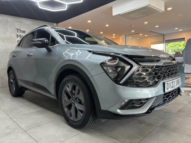 Kia Sportage 2022 1.6 H T-gdi Gt-line Euro 6 Ss DV22XRK Silver #3