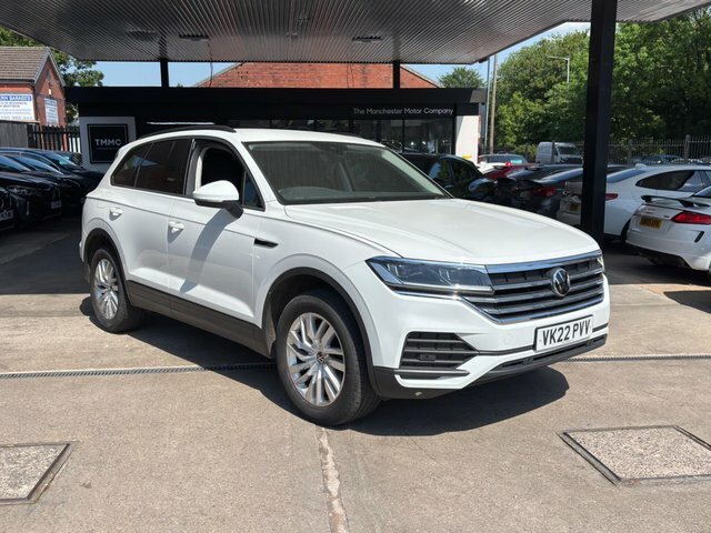 Volkswagen Touareg 2022 3.0 Tdi V6 Se Tiptronic 4Motion Euro 6 Ss White