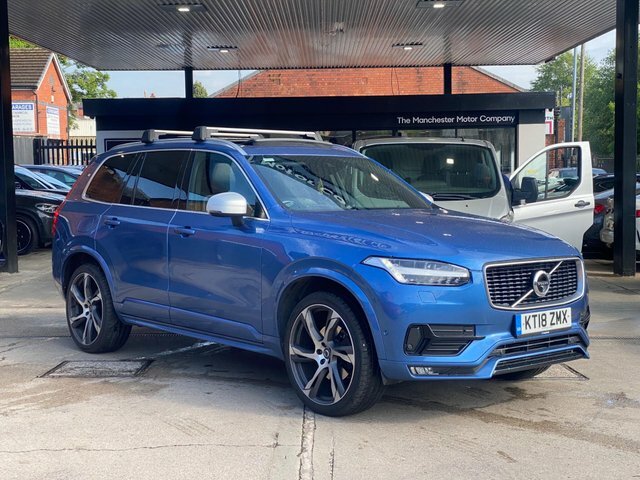 Volvo XC90 2018 2.0 D5 Powerpulse R-design Pro 4Wd Euro Blue
