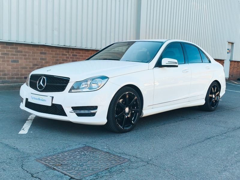 Mercedes-Benz C Class C220 Cdi Amg Sport SF14SYP White #5