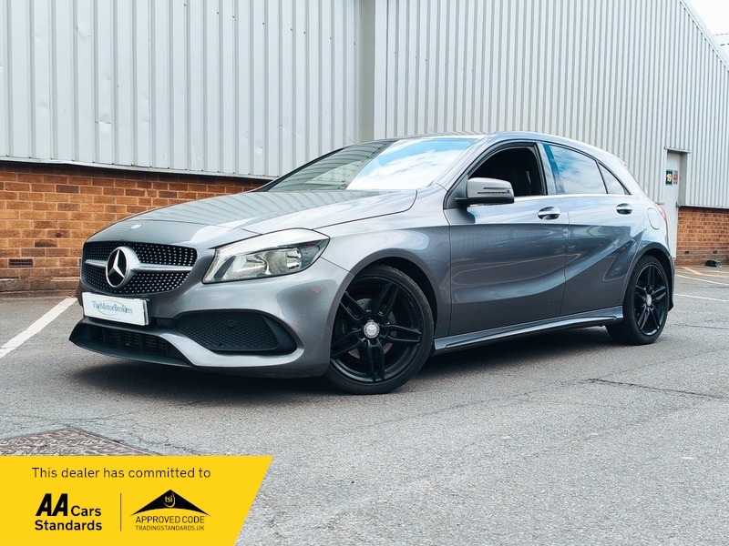 Mercedes-Benz A Class A 180 D Amg Grey