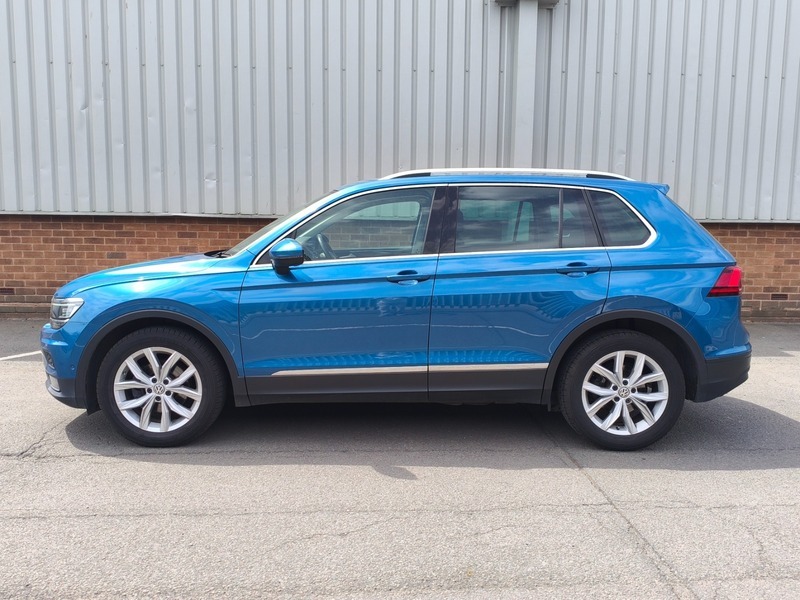 Volkswagen Tiguan Match Tdi SF19CLW Blue #4