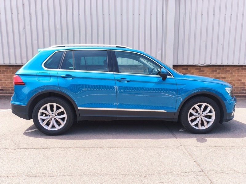 Volkswagen Tiguan Match Tdi SF19CLW Blue #3