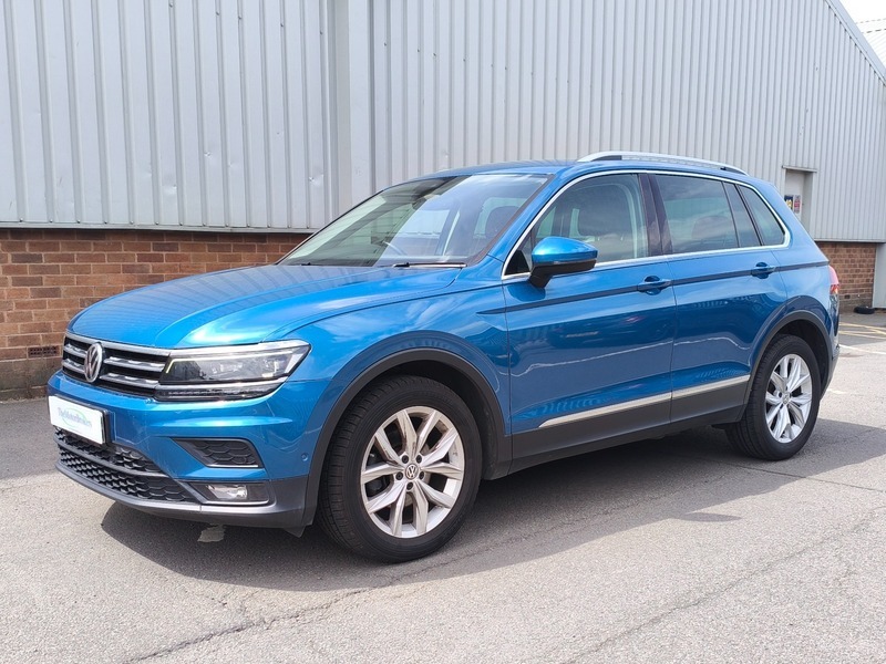 Volkswagen Tiguan Match Tdi SF19CLW Blue #2