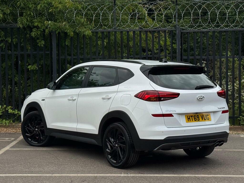 Hyundai Tucson 1.6 T-gdi N Line Dct Euro 6 S S HT69VUG White #4