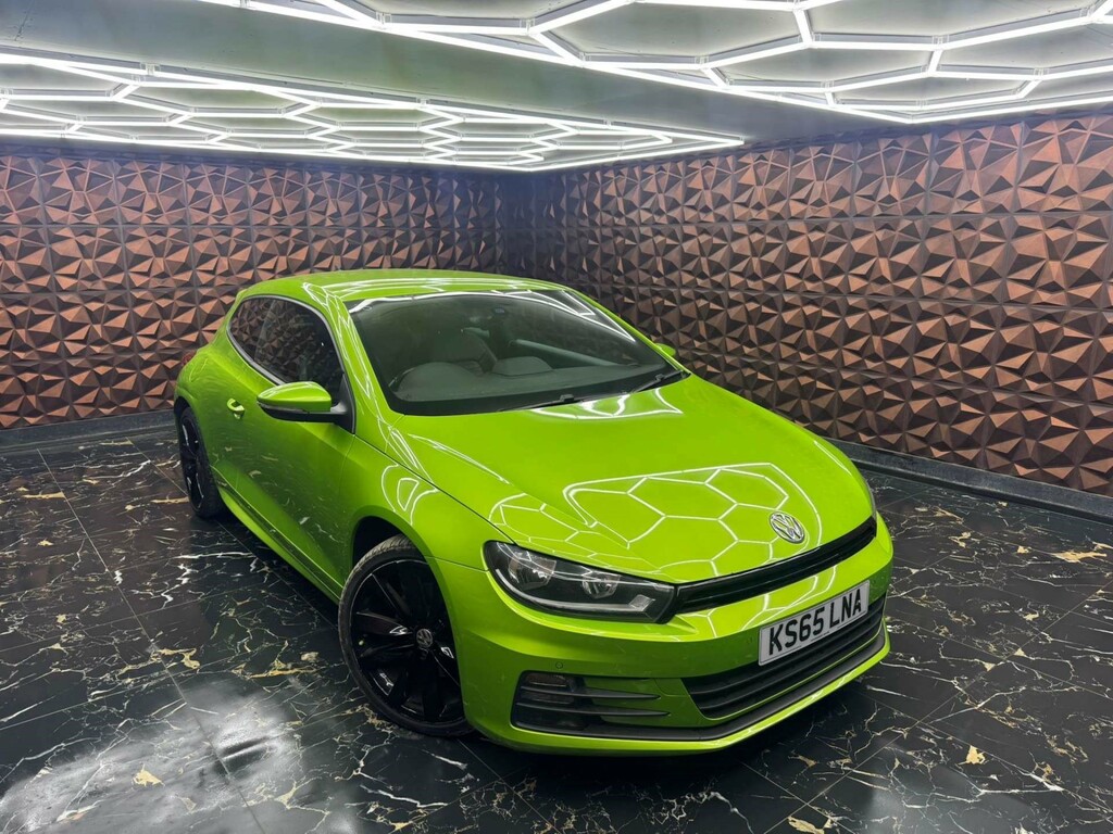 Volkswagen Scirocco R-line Bluemotion Technology Tdi Green