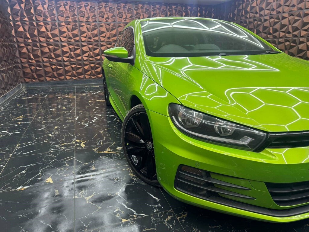 Volkswagen Scirocco R-line Bluemotion Technology Tdi KS65LNA Green #4