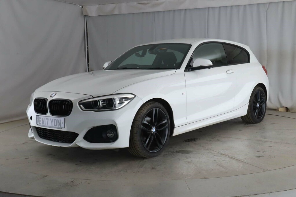 BMW 1 Series 118D M Sport EA17YDN White #2