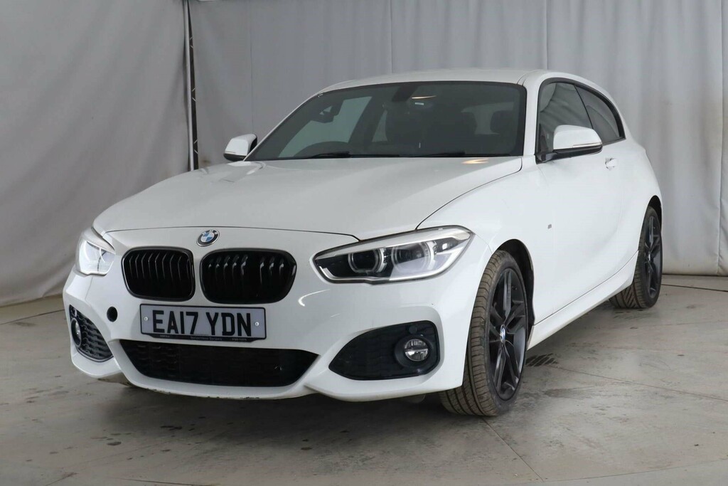 BMW 1 Series 118D M Sport EA17YDN White #3
