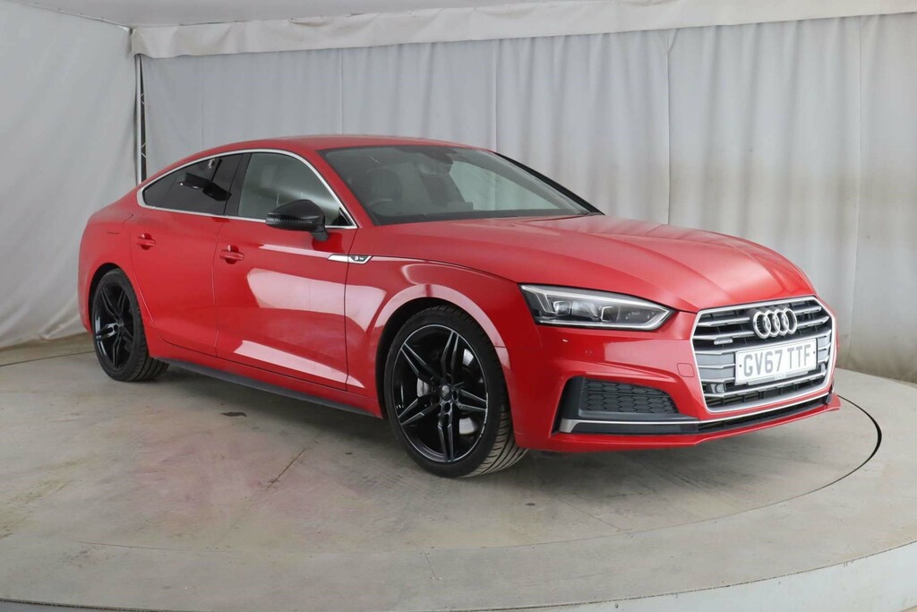 Audi A5 Sportback Tfsi S Line Quattro 4Wd Red