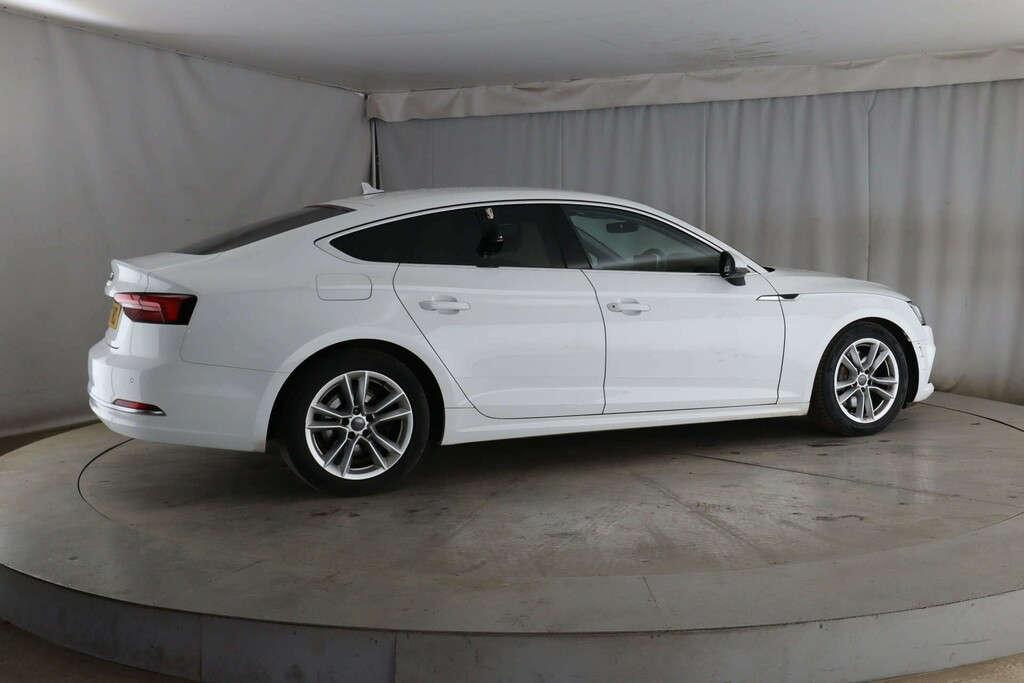 Audi A5 Sportback Tdi Ultra Sport RJ17TWD White #5