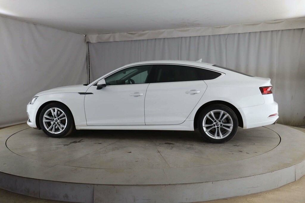Audi A5 Sportback Tdi Ultra Sport RJ17TWD White #6