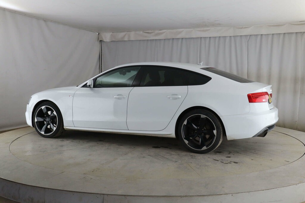 Audi A5 Sportback Tfsi Black Edition Quattro 4Wd White #6