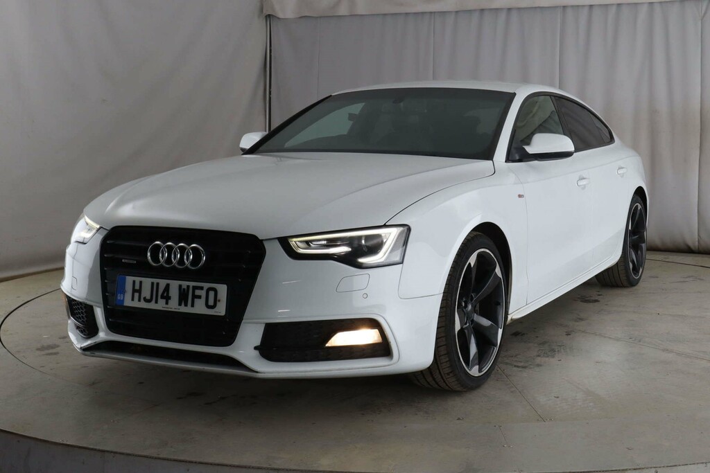 Audi A5 Sportback Tfsi Black Edition Quattro 4Wd White #4