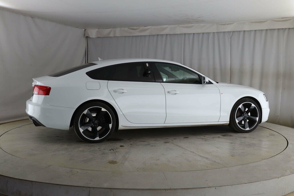 Audi A5 Sportback Tfsi Black Edition Quattro 4Wd White #5