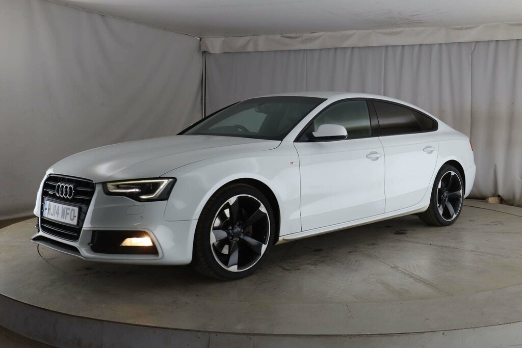Audi A5 Sportback Tfsi Black Edition Quattro 4Wd White #3