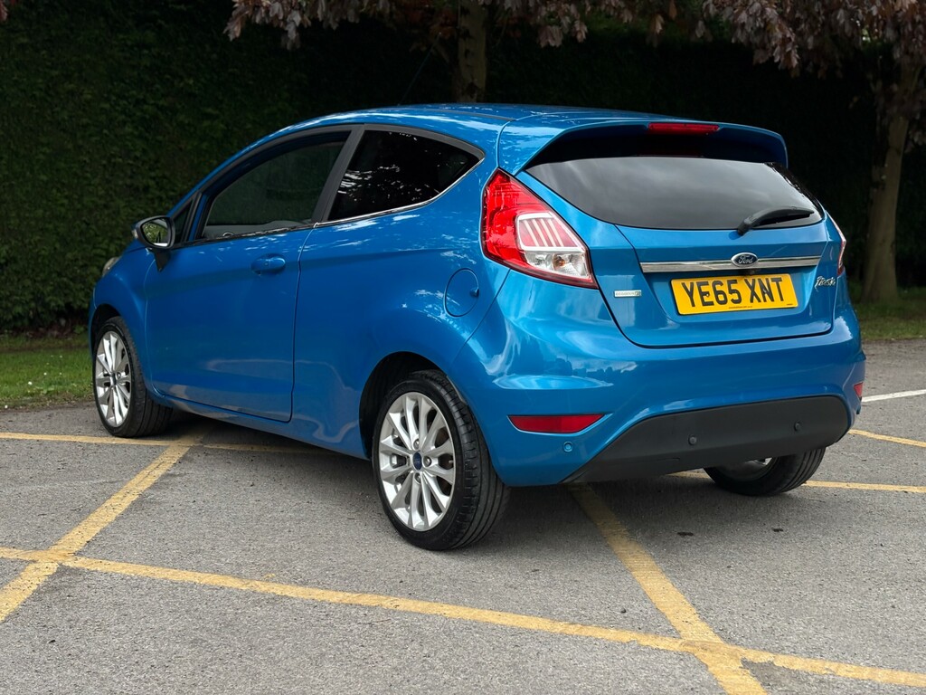 Ford Fiesta Hatchback YE65XNT Blue #3