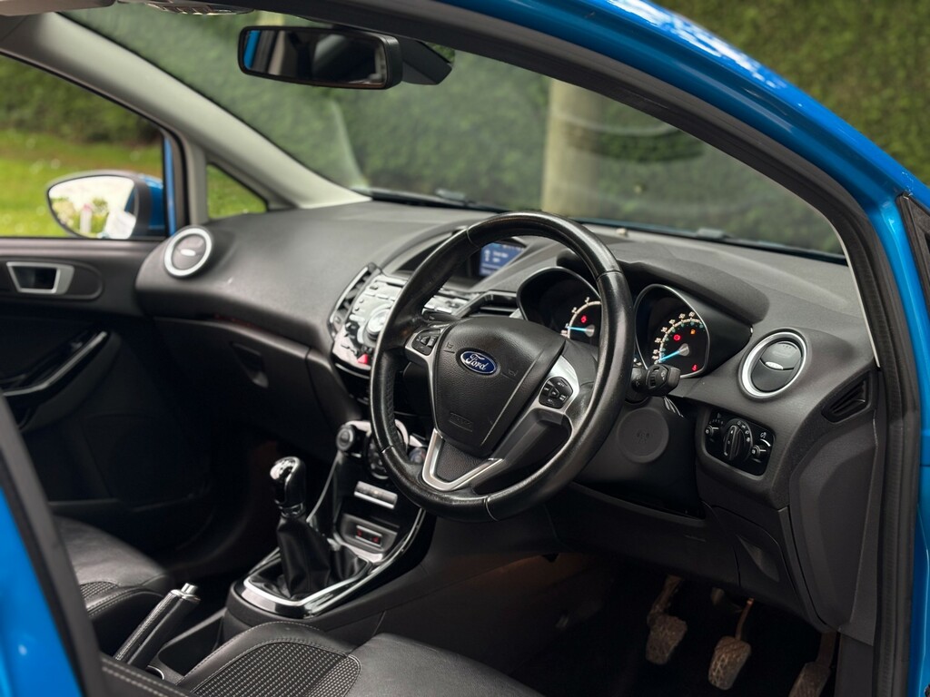 Ford Fiesta Hatchback YE65XNT Blue #6