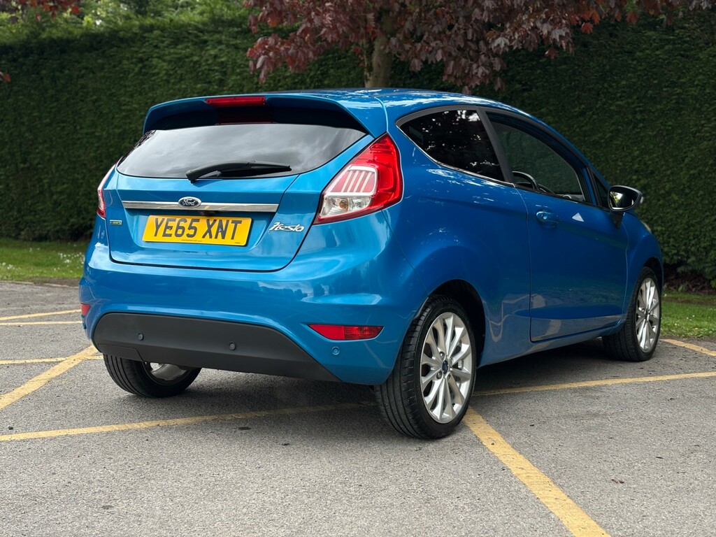 Ford Fiesta Hatchback YE65XNT Blue #5