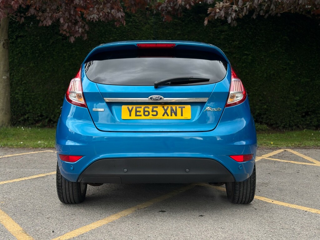 Ford Fiesta Hatchback YE65XNT Blue #4