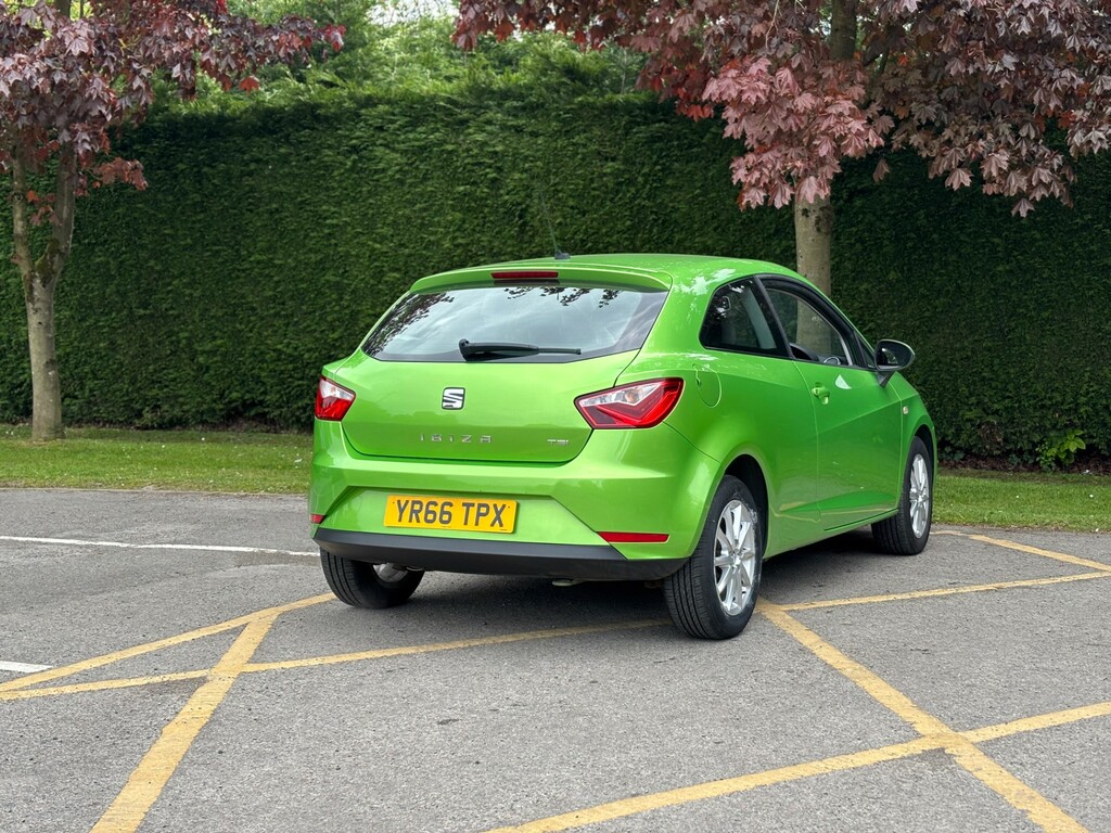 Seat Ibiza Hatchback YR66TPX Green #2