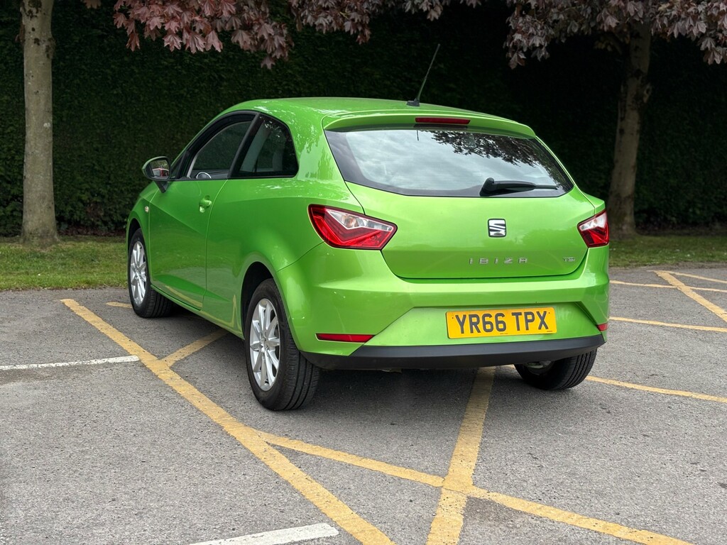 Seat Ibiza Hatchback YR66TPX Green #4