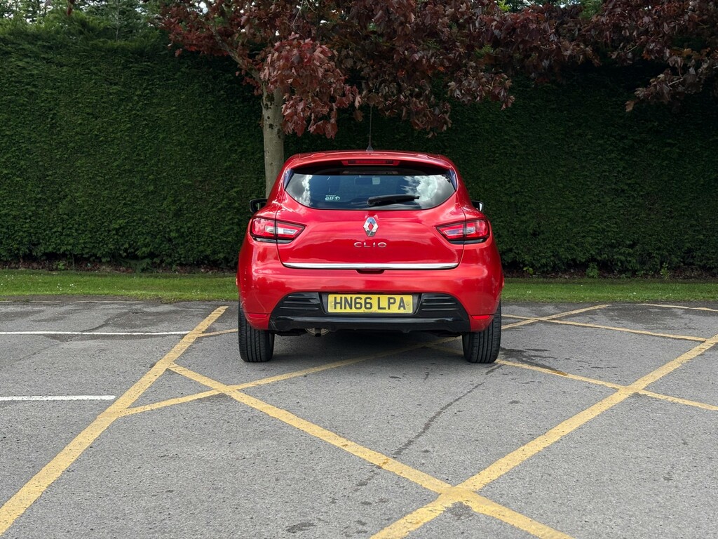 Renault Clio Hatchback HN66LPA Red #3