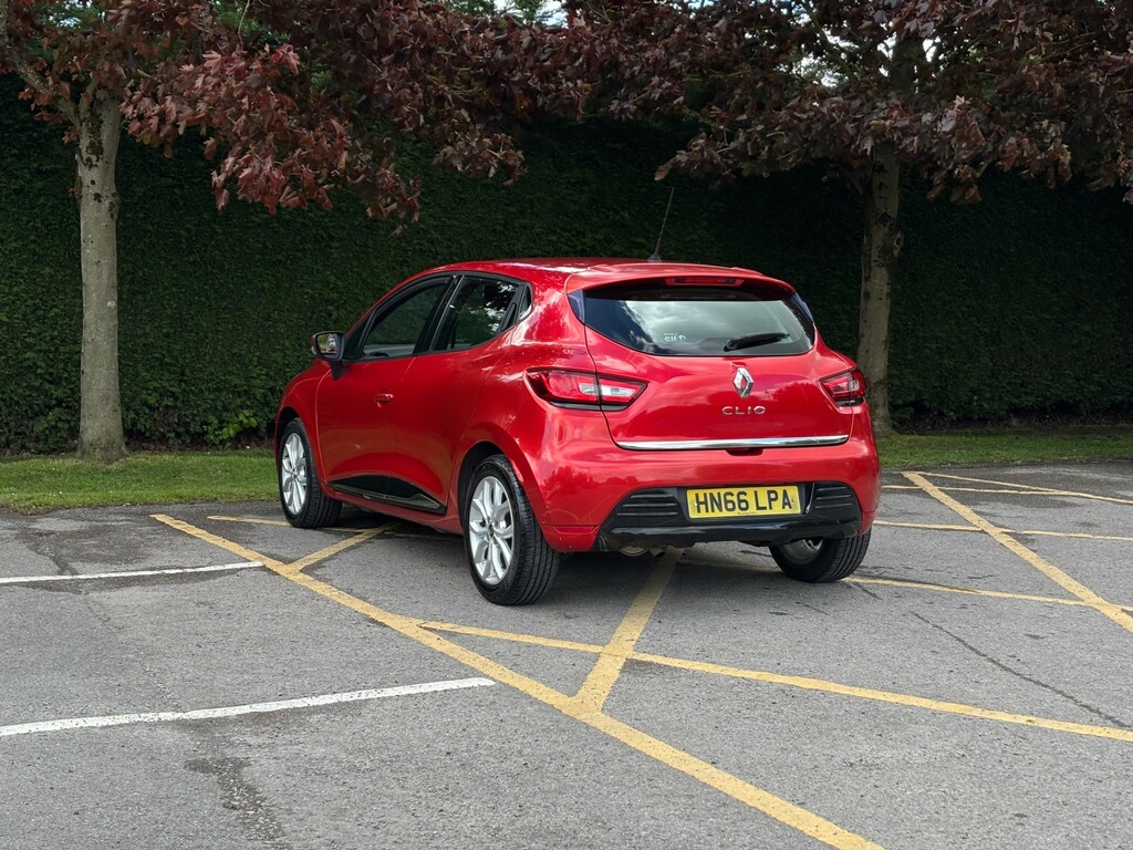 Renault Clio Hatchback HN66LPA Red #6