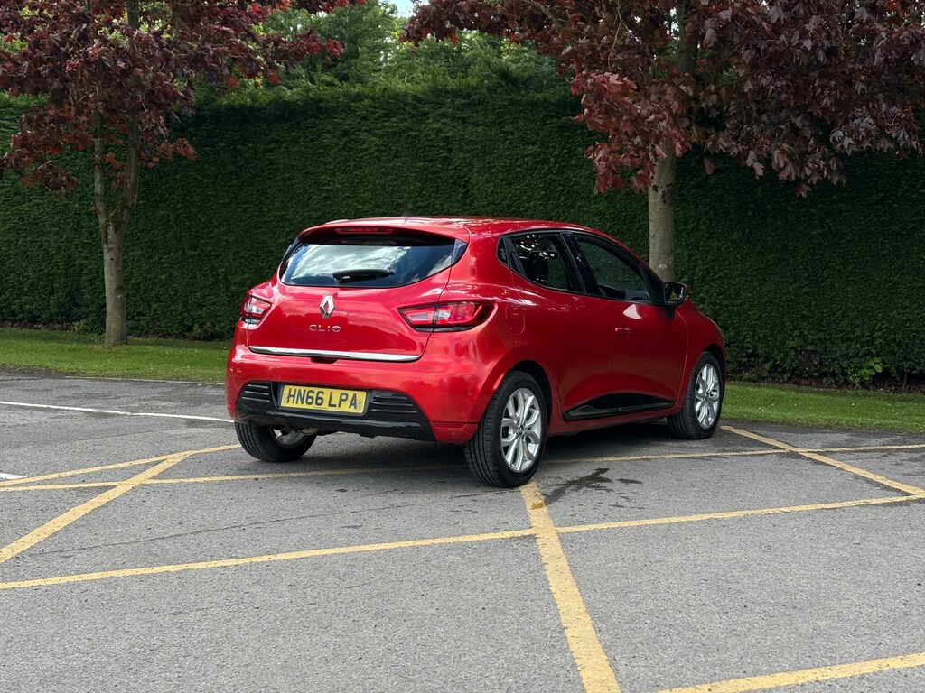 Renault Clio Hatchback HN66LPA Red #2