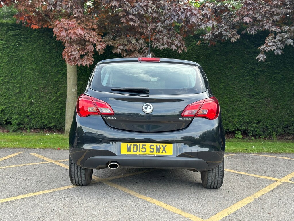 Vauxhall Corsa Hatchback WD15SWX Black #5