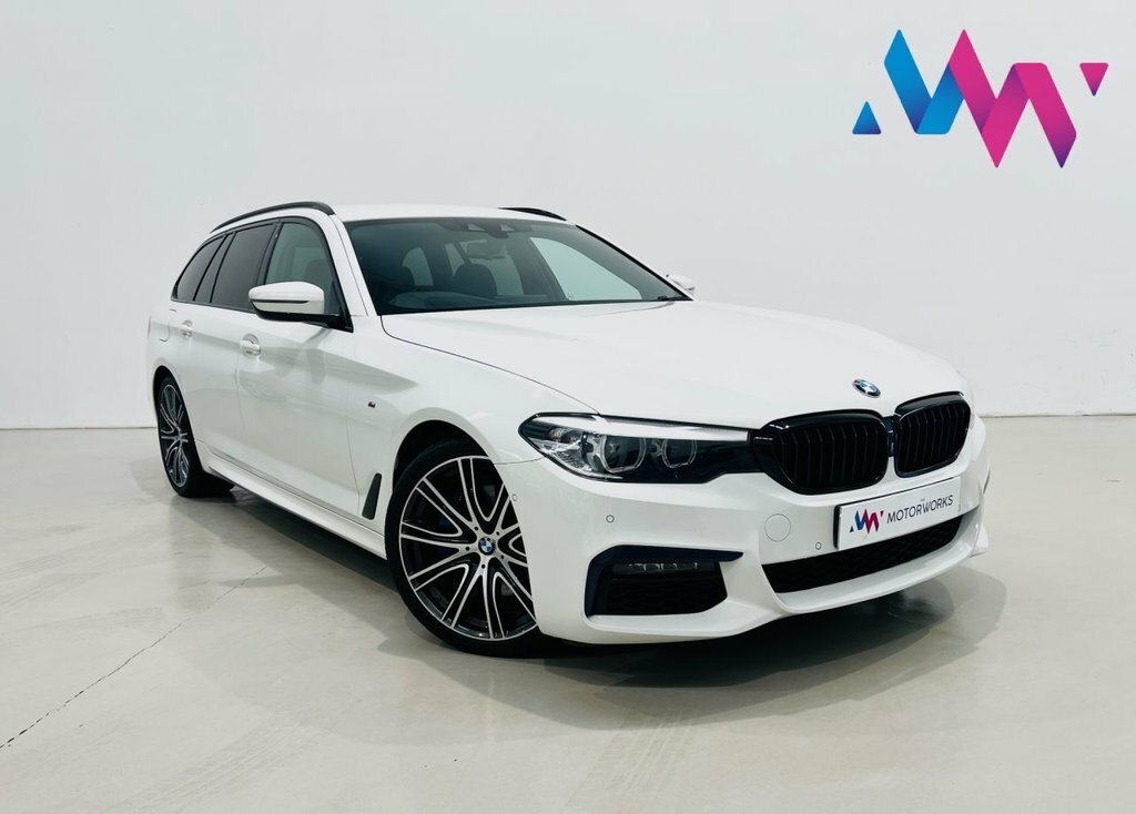 BMW 5 Series 3L M Sport White
