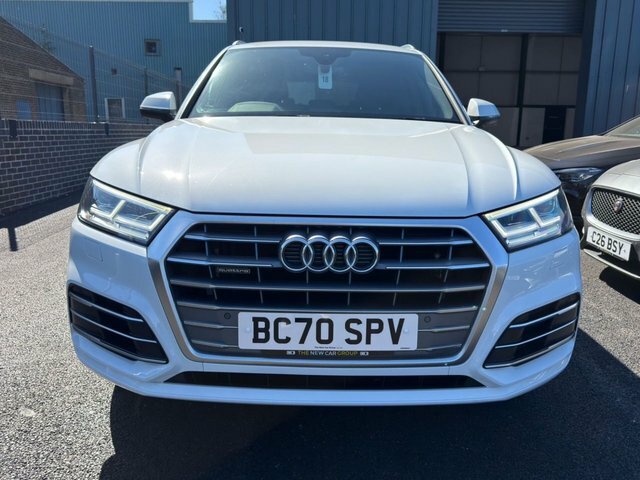 Audi Q5 2020 2.0 Tdi 40 S Line Suv S Tronic Qua BC70SPV White #3