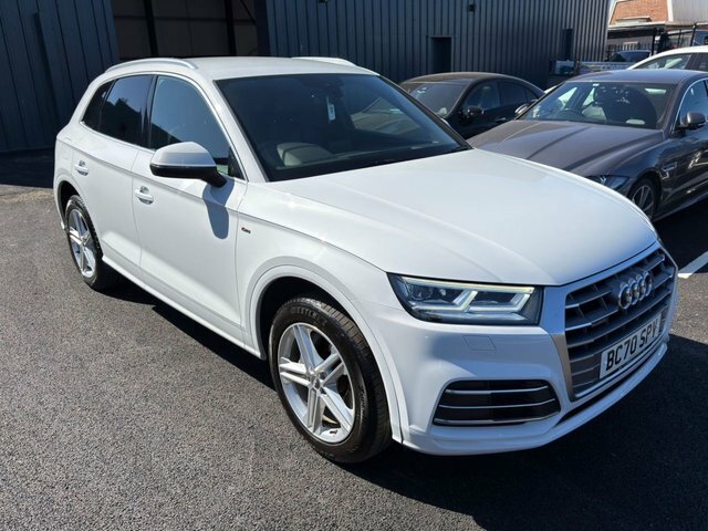 Audi Q5 2020 2.0 Tdi 40 S Line Suv S Tronic Qua BC70SPV White #2