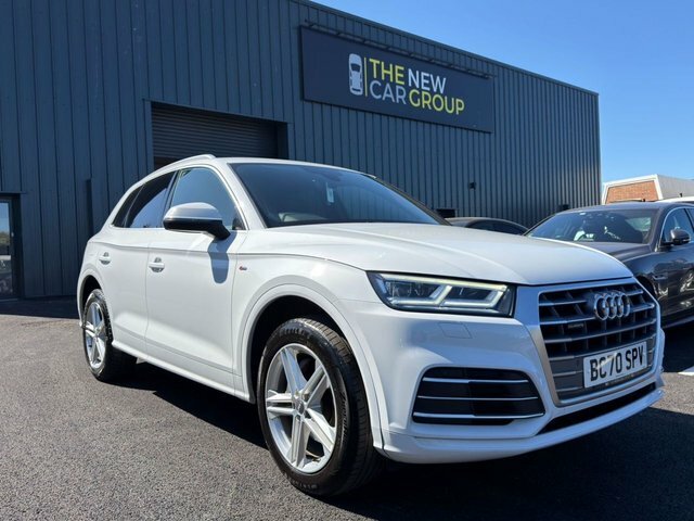 Audi Q5 2020 2.0 Tdi 40 S Line Suv S Tronic Qua White