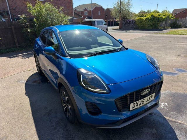 Ford Puma 2025 1.0T Ecoboost Mhev Titanium Suv Hy DX25JXF Blue #2
