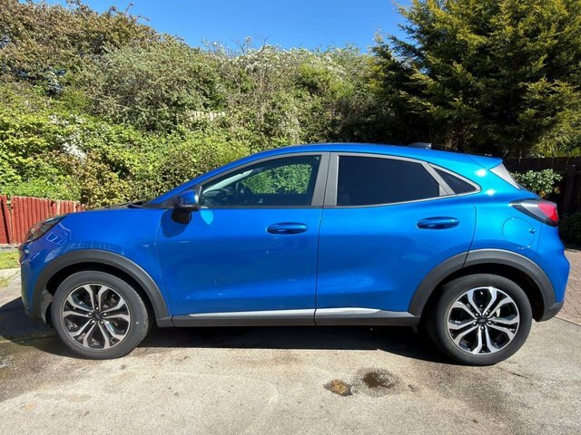 Ford Puma 2025 1.0T Ecoboost Mhev Titanium Suv Hy DX25JXF Blue #5