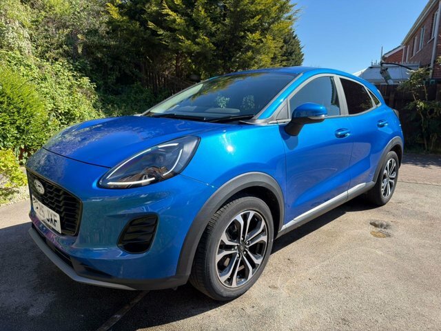 Ford Puma 2025 1.0T Ecoboost Mhev Titanium Suv Hy DX25JXF Blue #4