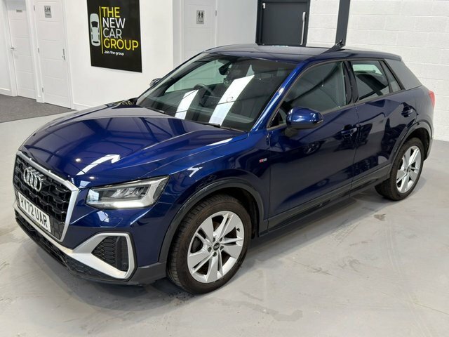 Audi Q2 2022 1.5 Tfsi Cod 35 S Line Suv YY72UAR Blue #3